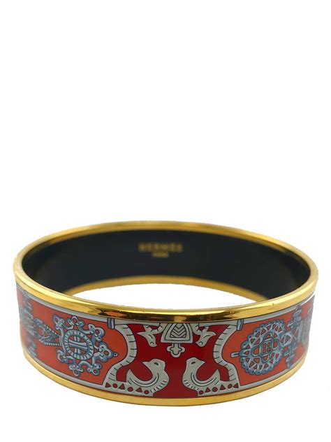 replica hermes printed enamel bracelets|authentic Hermes bracelet.